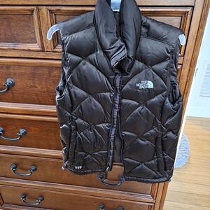 The North Face Brown Puffer Vest